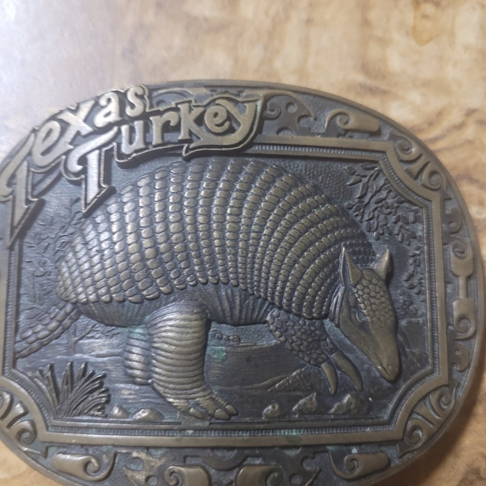 Solid Brass Belt Buckle